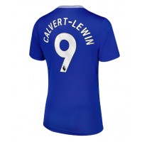 Fotballdrakt Dame Everton Dominic Calvert-Lewin #9 Hjemmedrakt 2024-25 Kortermet